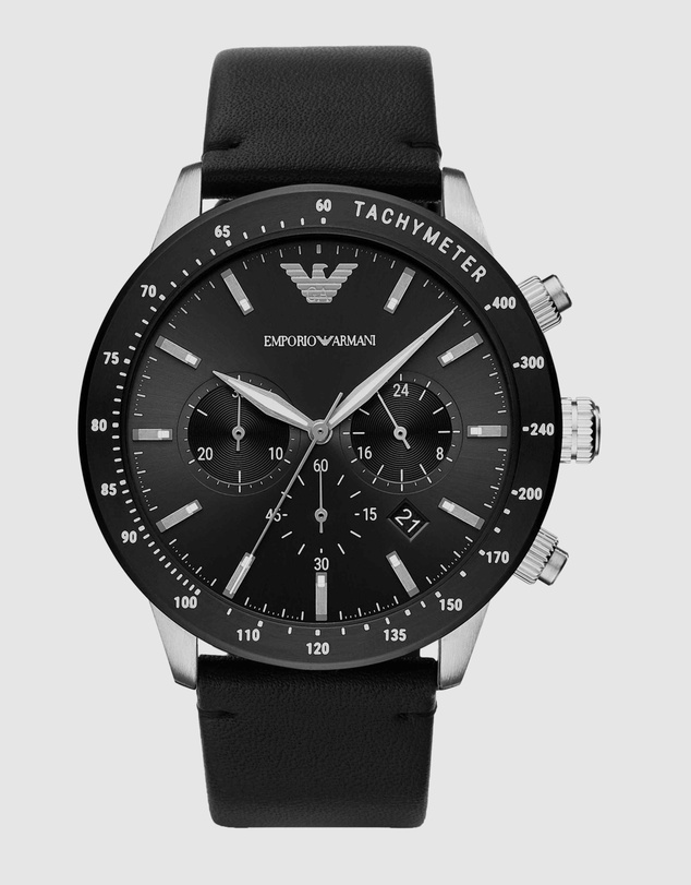 Emporio Armani - Black Chronograph Watch