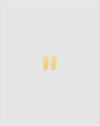 Ichu - Cylinder Studs Gold