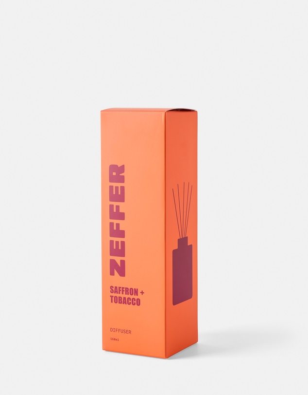 Zeffer by Linen House - Saffron & Tobacco Reed Diffuser 120ml