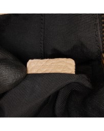 Pre-Loved by Azura Reborn - Pre-Loved Medium Heritage Grain Check Embossed Orchard Bowling Bag