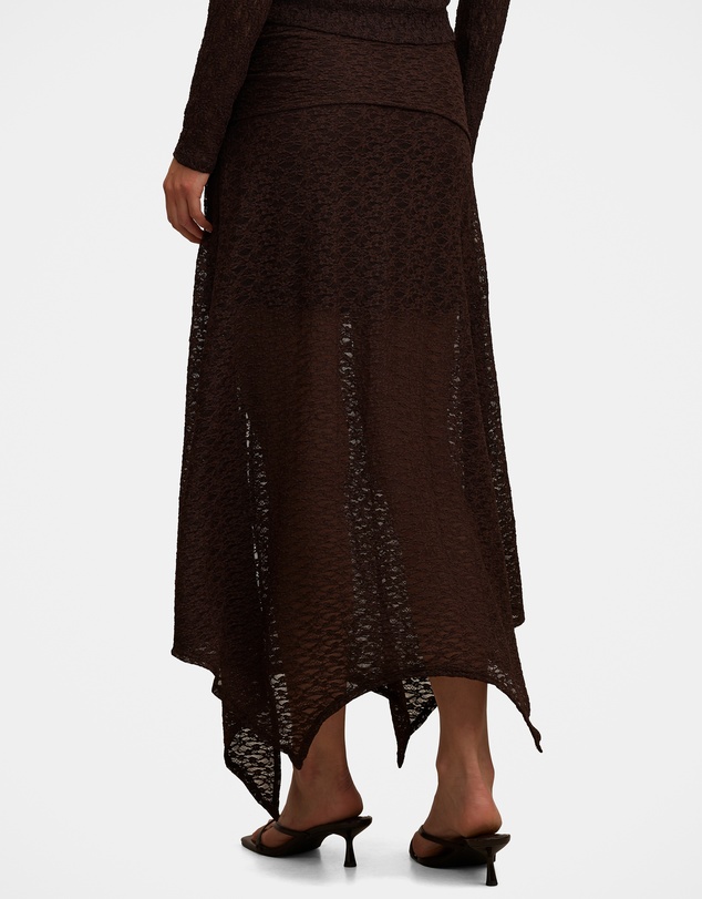 Forever New - Alex Hanky Hem Lace Skirt