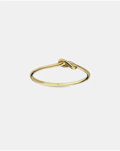 Zoe Olivia - 9K Gold Knot Ring