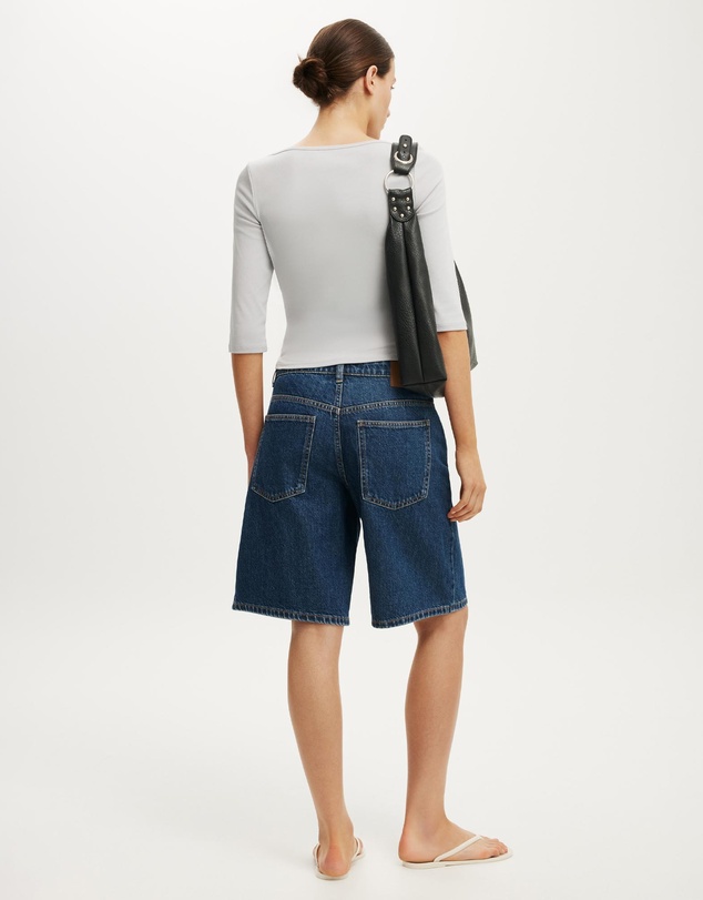 Cotton On - Baggy Denim Short