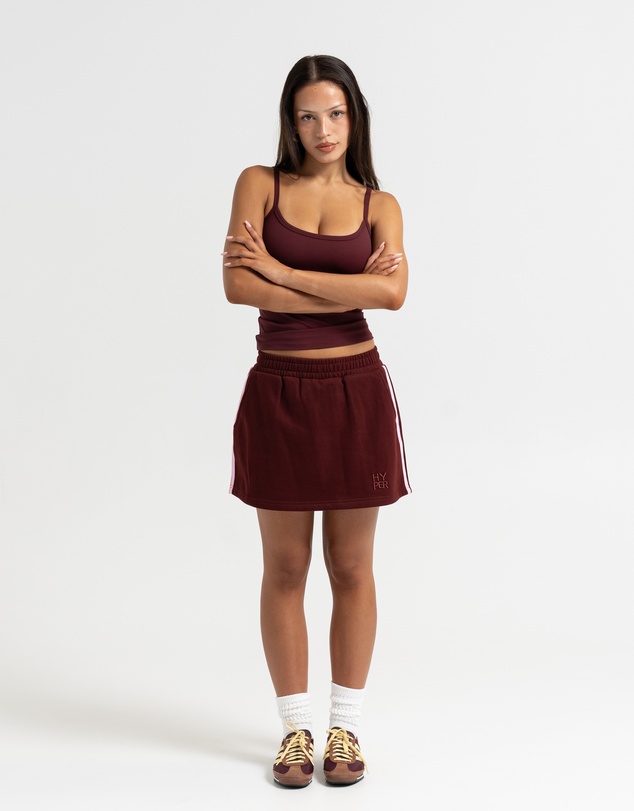 HyperLuxe The Label - Logo Embroidered Skirt