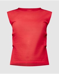Wynn Hamlyn - Emma Sheer Knit Tank