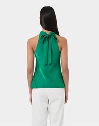 Forcast - Leana Bias Tie Top