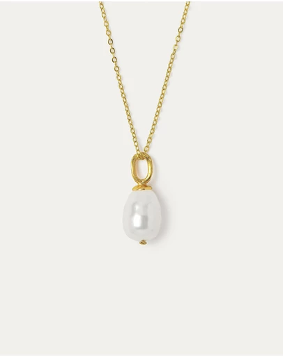 Ottoman Hands - Ava Pearl Pendant Necklace