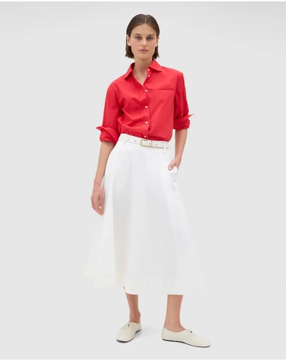 Oroton - Clean Circle Skirt