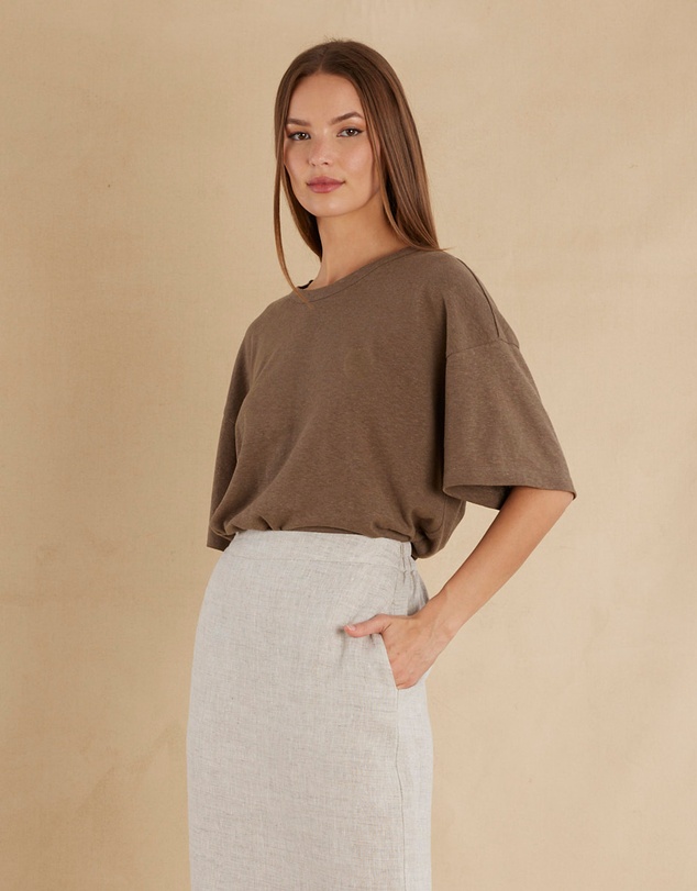 Amelius - Bondi Hemp Crew Neck Tee