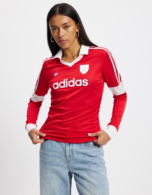 adidas Originals - Graphic Football Long Sleeve With Collar