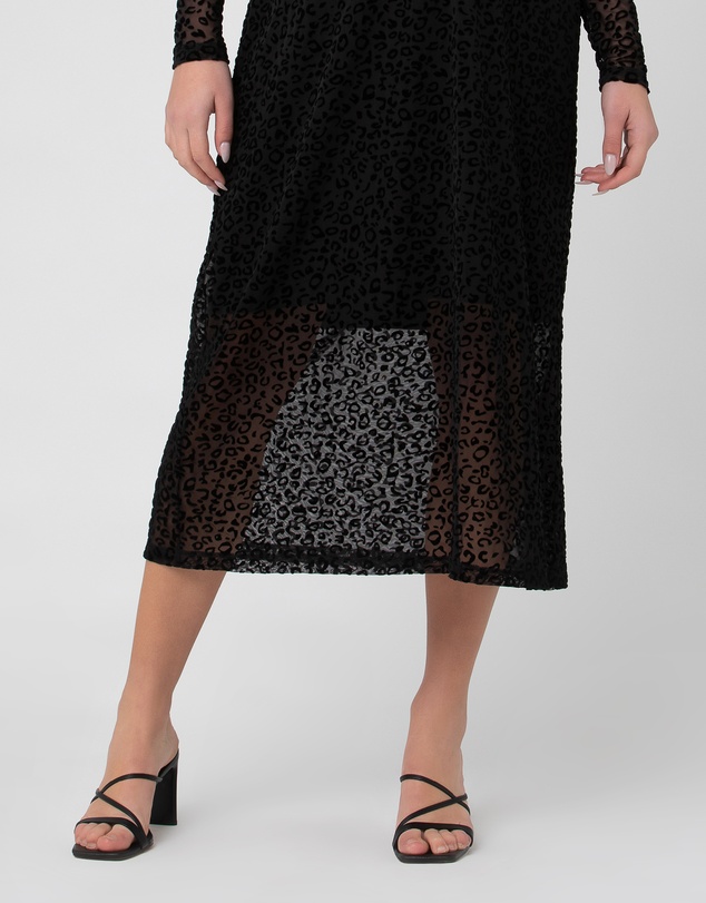 Ripe Maternity - Leo Flocked Nursing Dress