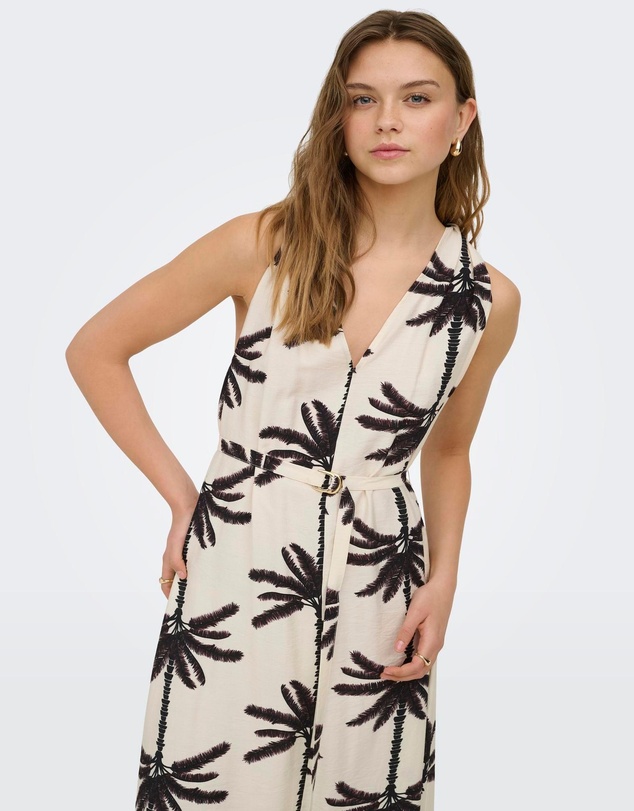 ONLY - Palima Palm Maxi Dress