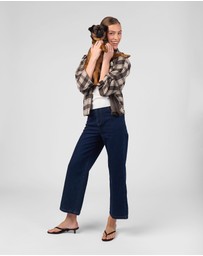 MVN - Plaid Short Jacket