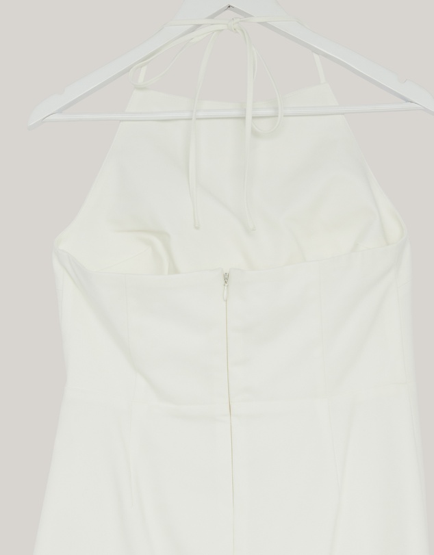 Revibe - Repaired Shona Joy Lani High Neck Halter Maxi Dress - AU 12