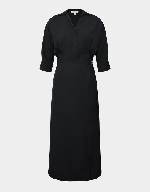 Forcast - Betty Wrap Tie Dress