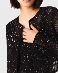 Maje - Musseletty Cardigan
