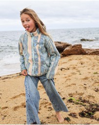 Skwosh - Swayze Stripe Kids Polar Fleece Jacket