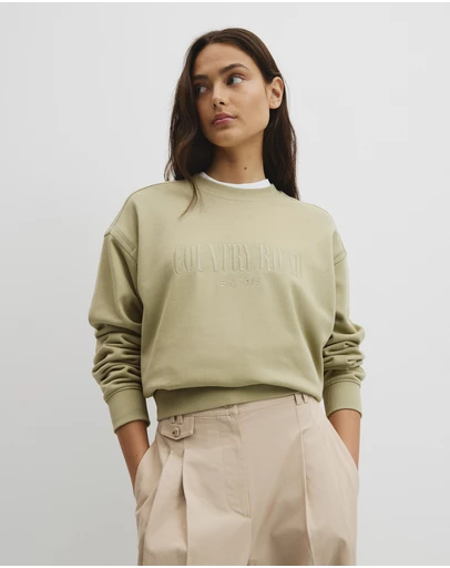 Country Road - Australian Cotton Cr Sweat