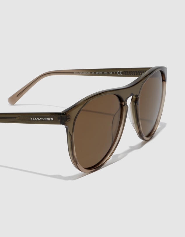 Hawkers Co - HAWKERS - Polarized Shell Olive JOKER Sunglasses for Men and Women UV400