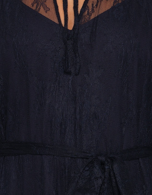 Petal & Pup - Marnelle Lace Maxi Dress - Midnight Navy