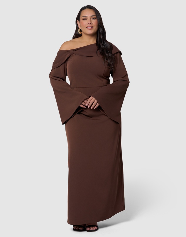 Pink Dusk by Curve Project - Say My Name Maxi Dress