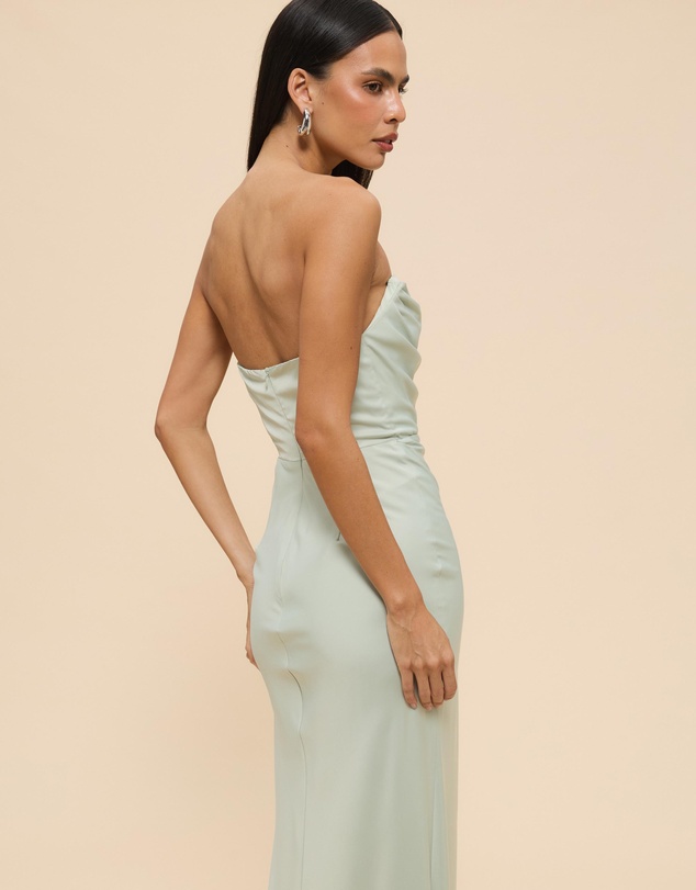 CHANCERY - Jada Strapless Corset Maxi Dress