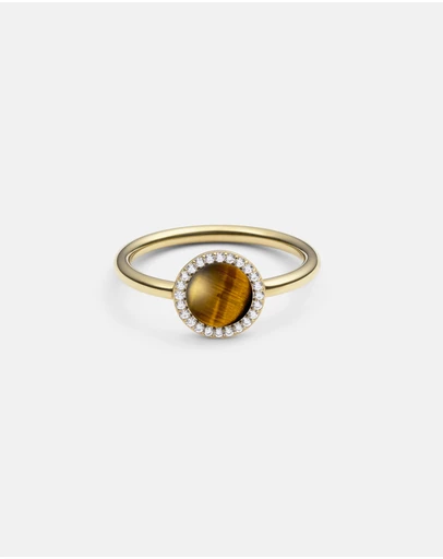 Daniel Wellington - Audrey Ring Tiger Eye