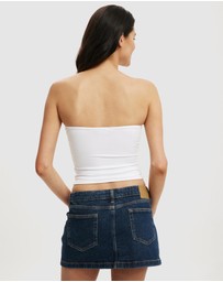 Cotton On - Scarlette Trim Detail Tube Top