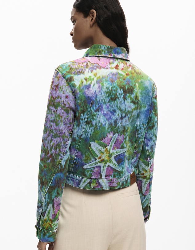 Desigual - Wild garden denim jacket