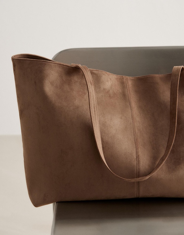Aim'n - Microsuede Apparel Tote Bag