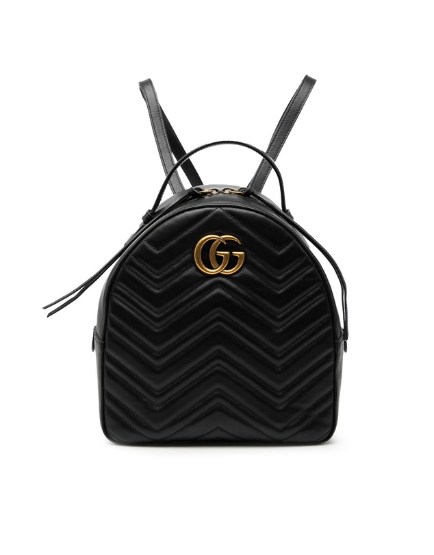 Pre-Loved by Azura Reborn - Pre-Loved Small GG Marmont Matelasse Leather Backpack