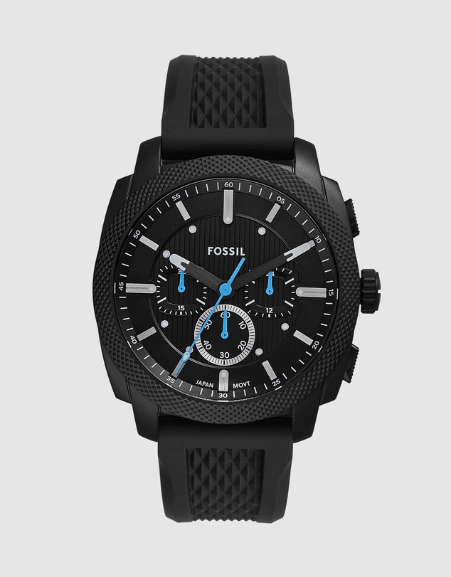 Fossil - Machine Black Chronograph Watch