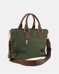 Pierre Cardin - Pierre Cardin RFID Lightweight Nylon Mini Tote with Crossbody