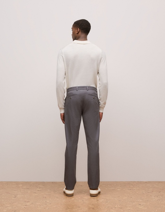 Trenery - Regular Fit Chino in Charcoal