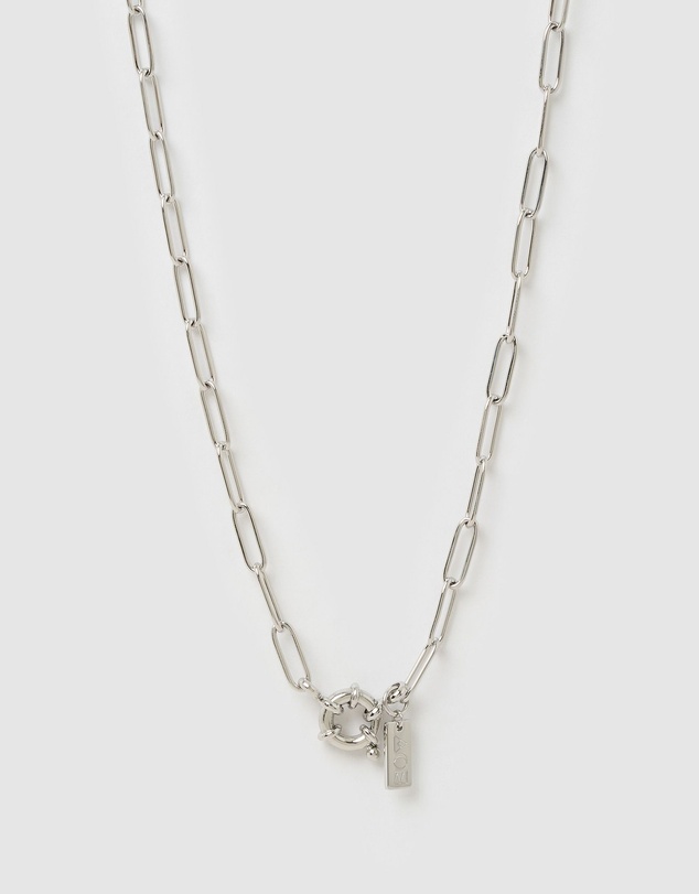 Arms Of Eve - Boca Silver Stacking Chain Necklace