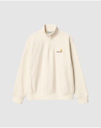 Carhartt WIP - Half Zip American Script Sweatshirt