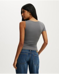 Cotton On - Ricki Trim Short Sleeve
