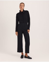 SABA - Raya Wool Crop Wide Leg Pant