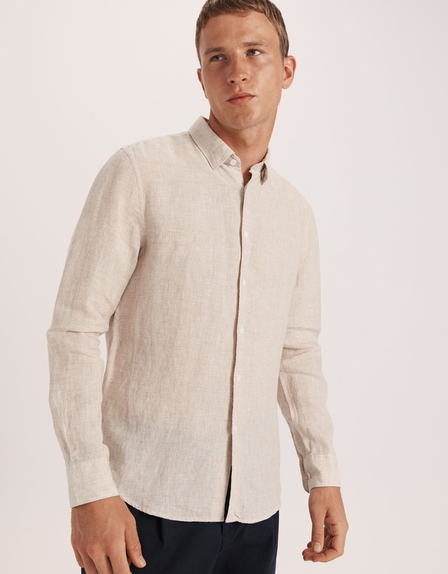 SABA - Anderson Classic Yarn Dyed Linen Shirt