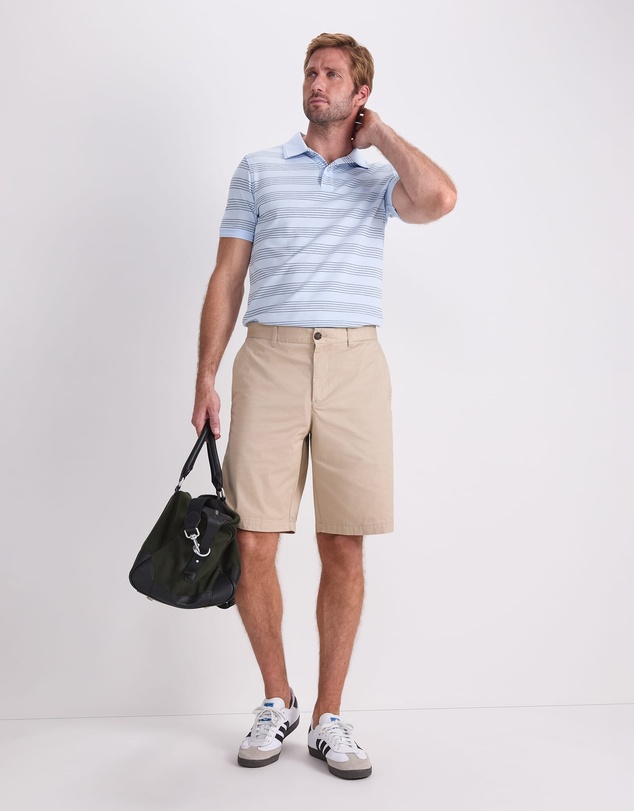 Sportscraft - Sc Stripe Pique Polo