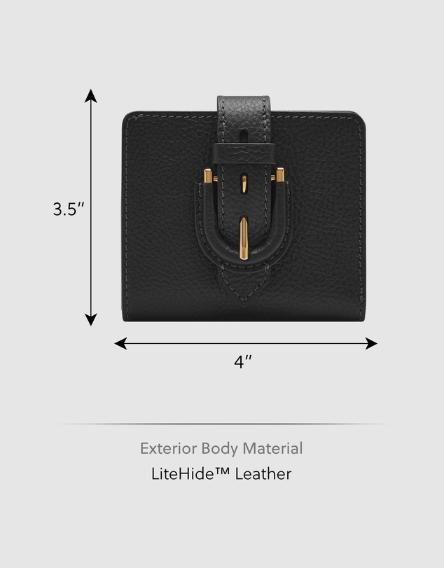 Fossil - Harwell Black Wallet