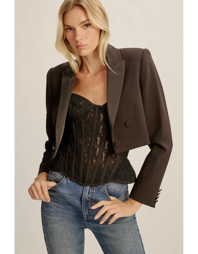 Bardot - Fia Slimfit Cropped Blazer