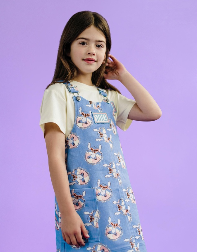 Rock Your Kid - Disney Lilo & Stitch Pinafore - ICONIC EXCLUSIVE - Kids-Teens