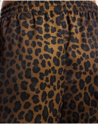 adidas Originals - Originals Leopard Satin Shorts