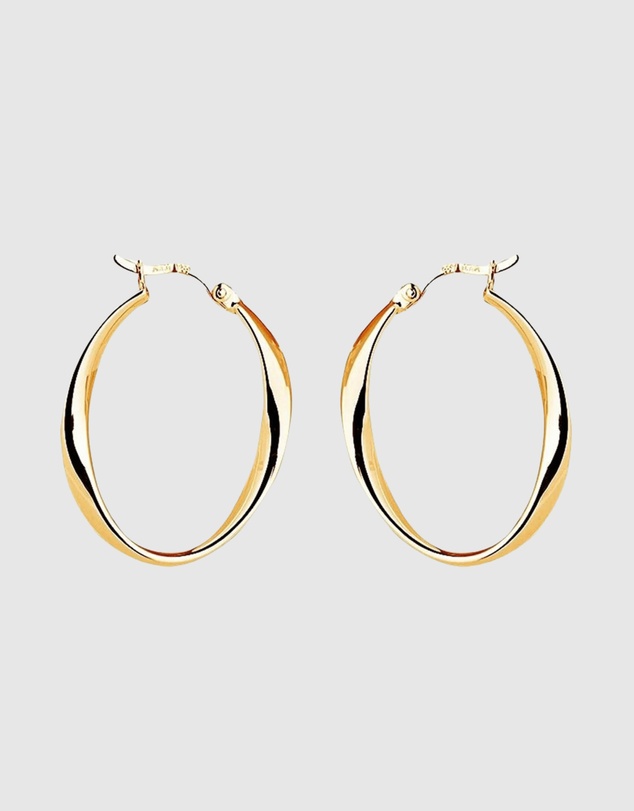 Najo - Cinta Yellow Gold Hoop