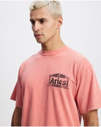 Aries - Aged Ancient Temple SS Tee