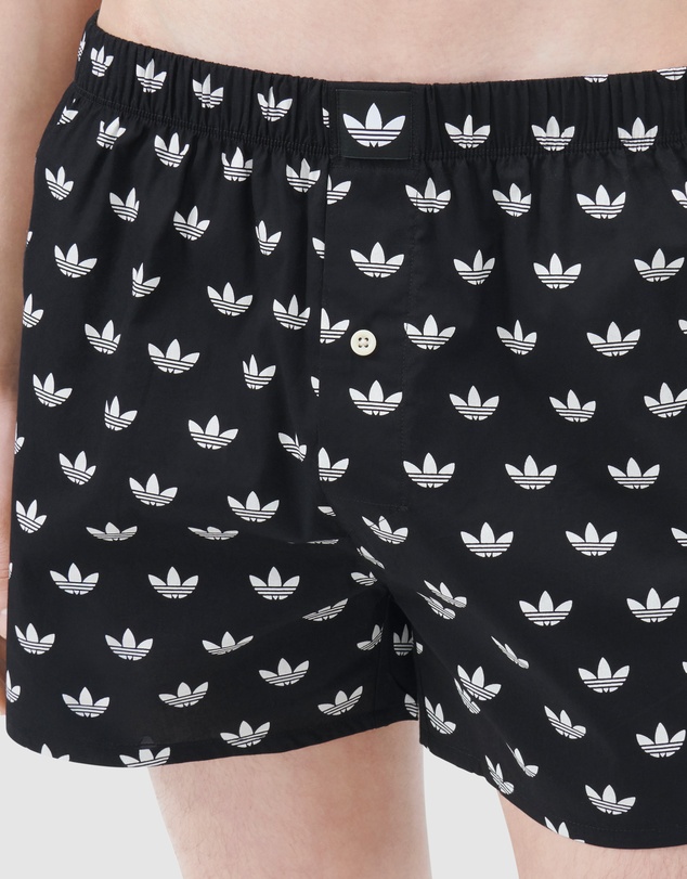 adidas Originals - 2 Pack Comfort Core Cotton Icon Woven Boxer Underwear