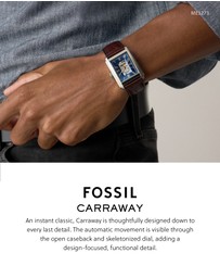 Fossil - Carraway Brown Analogue Watch