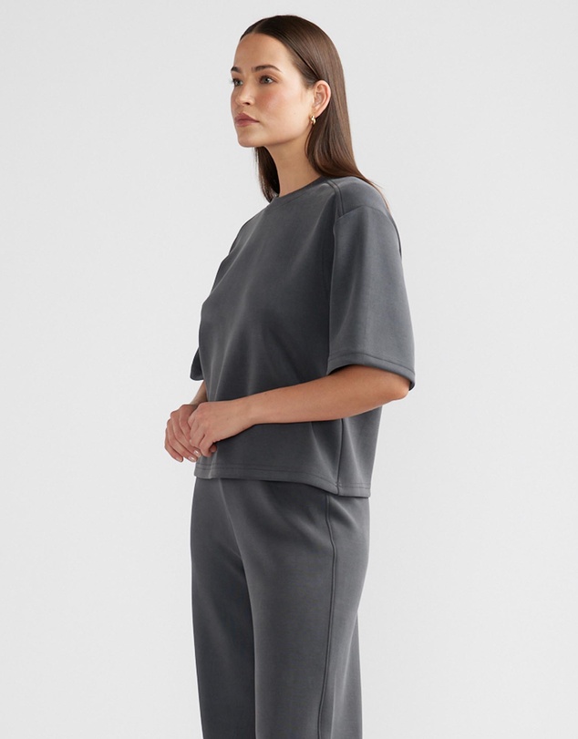 ENA PELLY - Alessa Relaxed Soft Jersey Tee