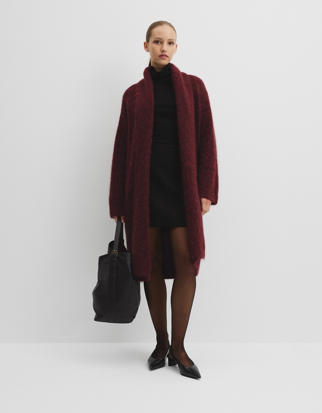 Country Road - Fluffy Longline Cardigan